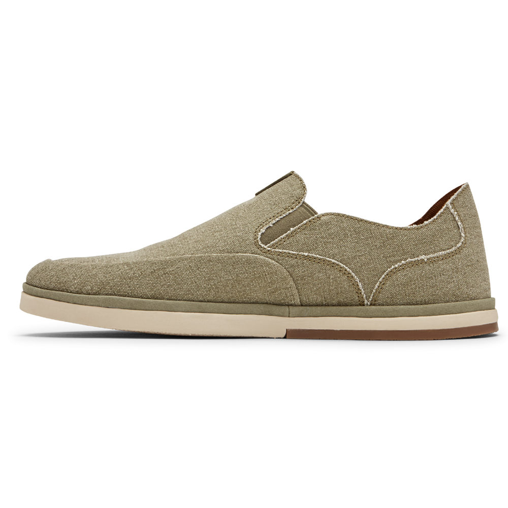 Rockport Slip-On For Mens Olive - Austyn - BY2506943